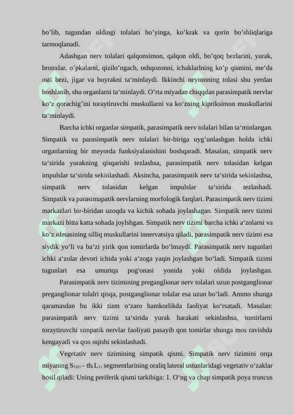 VEGETATIV NERV TIZIMI 3