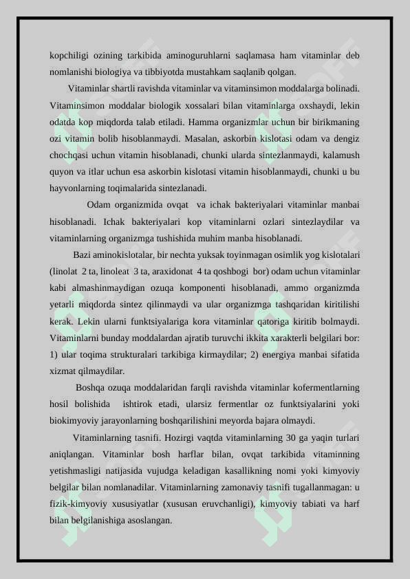 Vitaminlar haqida . B 1 vitamini haqida 3