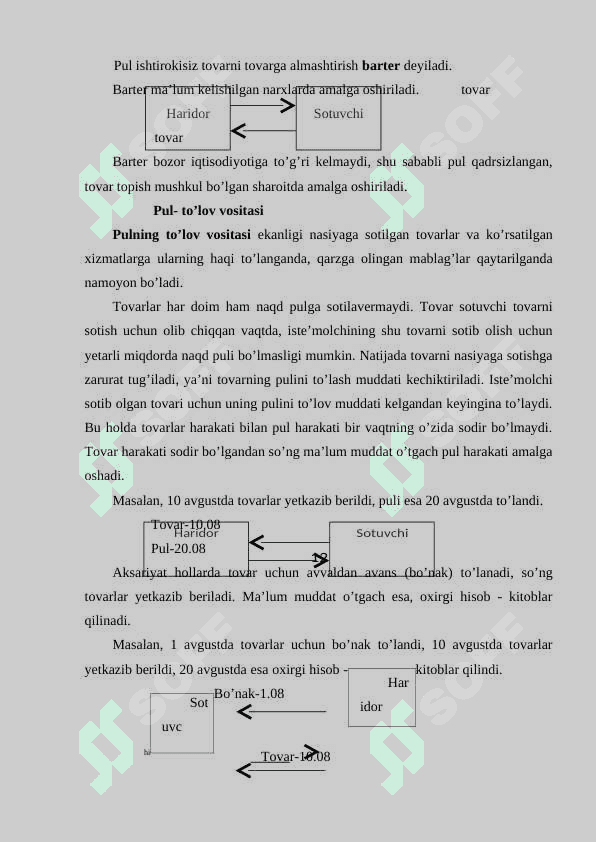 Pul tizimi evolyutsiyasi va uning turlari 8