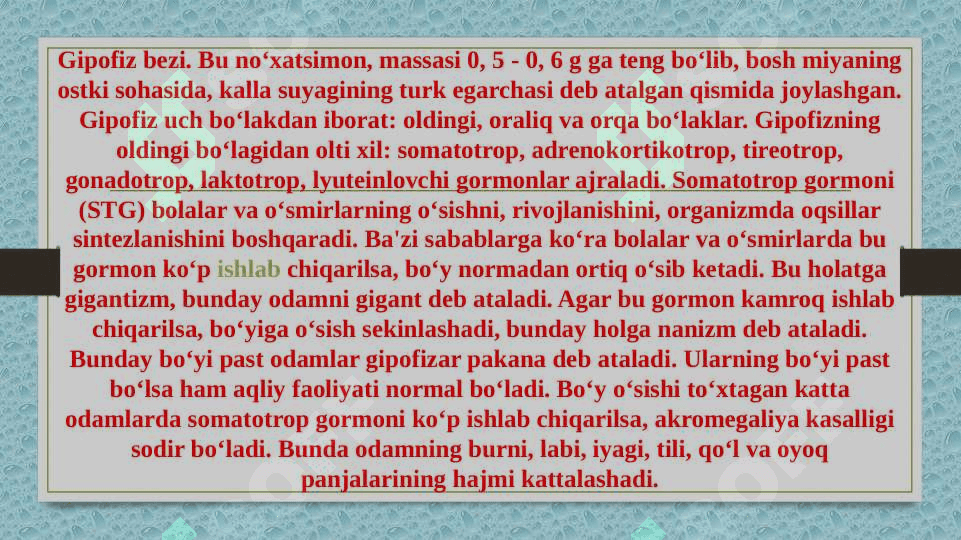 ENDOKRIN BEZLARI 2