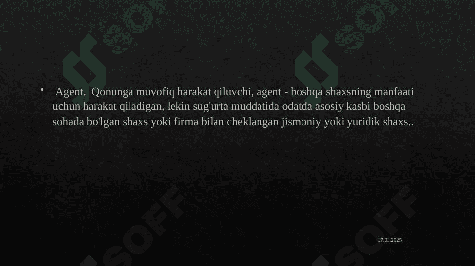 Sug'urta ishi sug'urta faoliyati 5