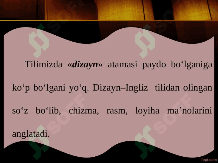 DIZAYN TURLARINING XILMA XILLIGI 2