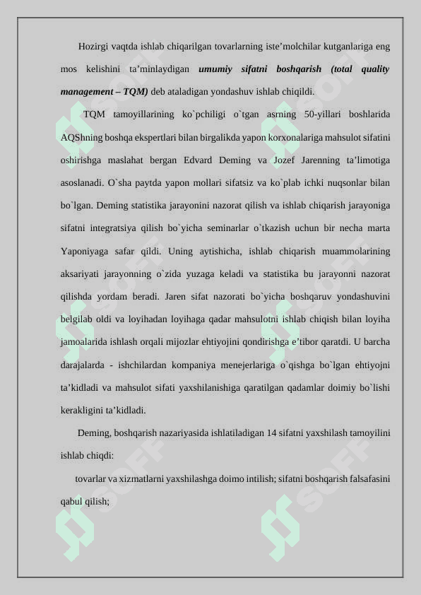 Loyiha boshqaruvi planini ishlab chiqarish 3