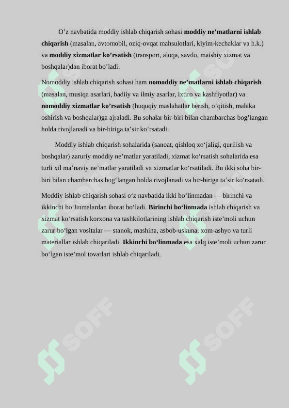 Ishlab chiqarish omillari bozori 7