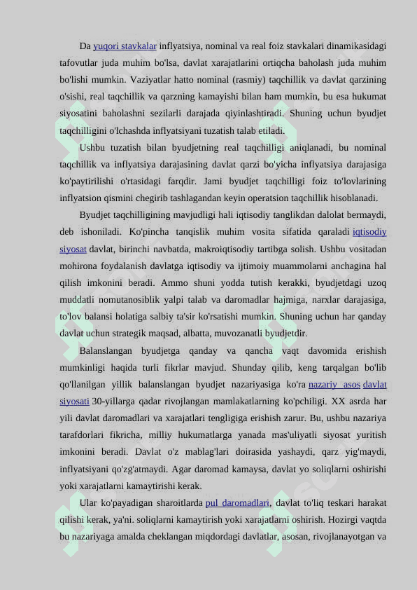 RIVOJLANGAN MAMLAKATLARDA DAVLAT QARZI DINAMIKASI VA TAHLILI 7