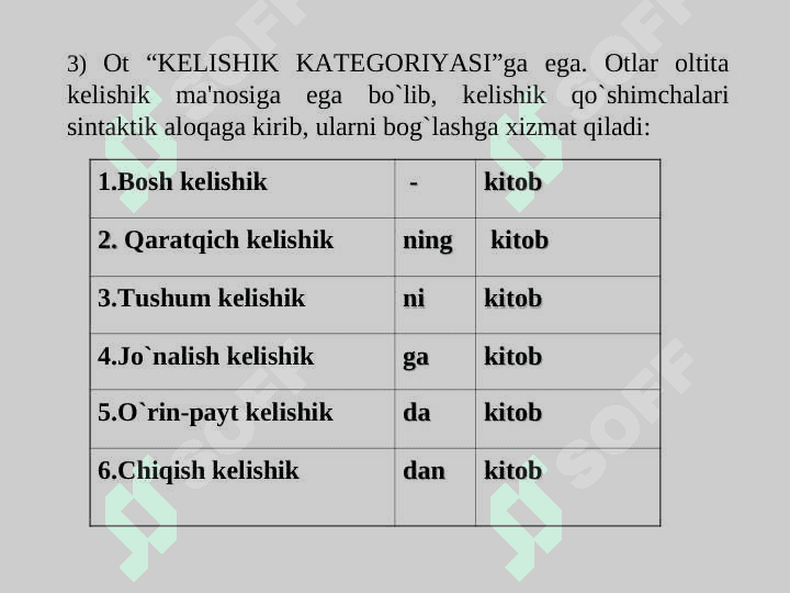 ОТLARNING KELISHIK SHAKLLARI 4