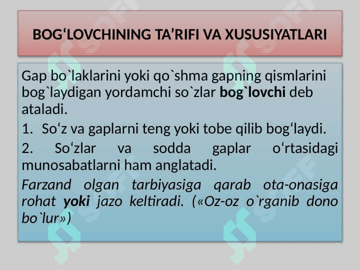 YORDAMCHI SO‘ZLAR 7