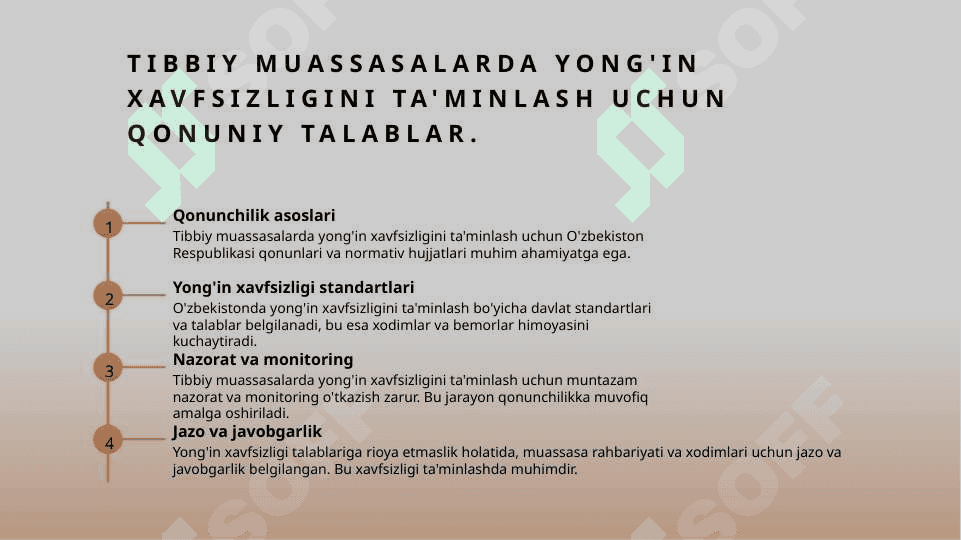 TIBBIY MUASSASALARDA MEXNAT MUHOFAZASI VA TEXNIKA XAVFSIZLIGI. 8