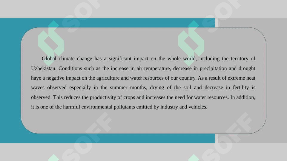 ENVIRONMENTAL CHANGES IN OUR COUNTRY 4