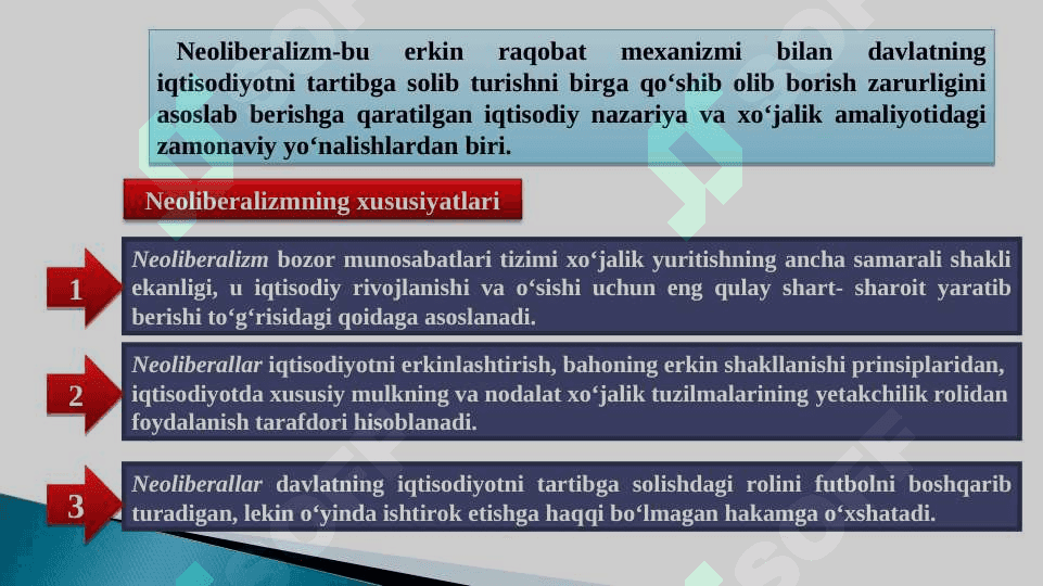 NEOLIBERALIZM VA IJTIMOIY BOZOR XO‘JALIGI 3