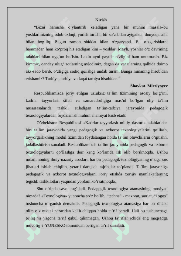 Duradgorlik dastgohining tuzilishi va undan foydalanish qoidalari  mavzusini o’qitish metodikasi 2