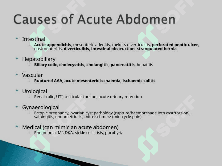 Acute Abdomen and peritonitis 4