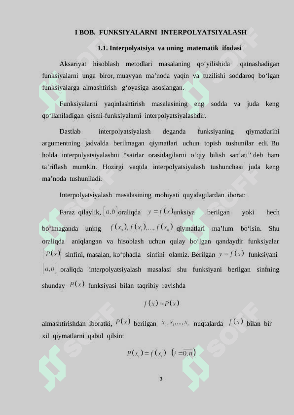 Ermit  interpolyatsion  kubik  splayni 3