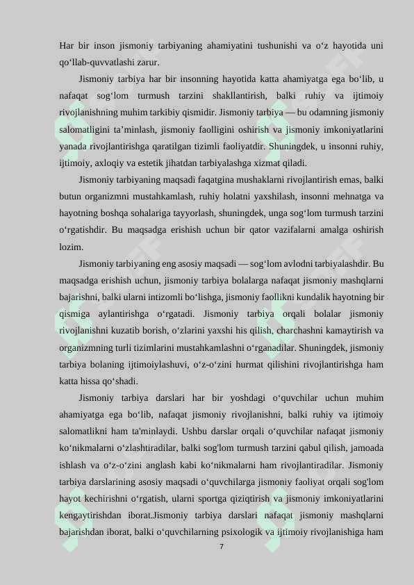 Boshlang‘ich sinflar jismoniy tarbiyasi. 7