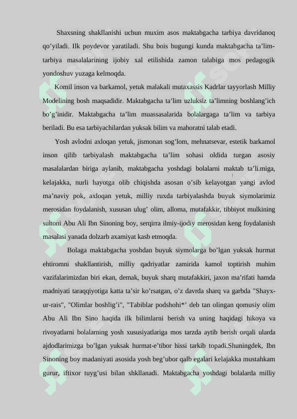 Sharq mutafakkirlarning maktabgacha yoshdagi bolalarni jismoniy tarbiyalashga oid qarashlari 3
