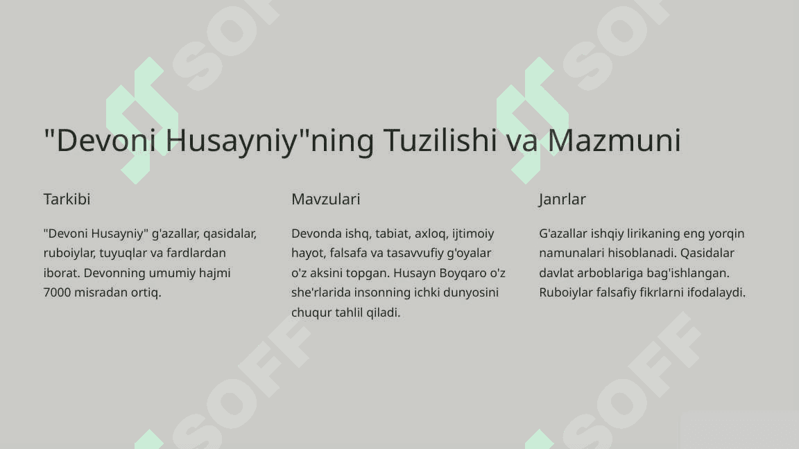 "Devoni Husayniy" asari 4