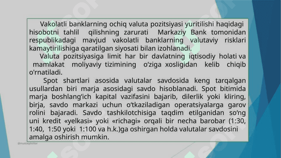 Valyuta operatsiyalarining turlari 5
