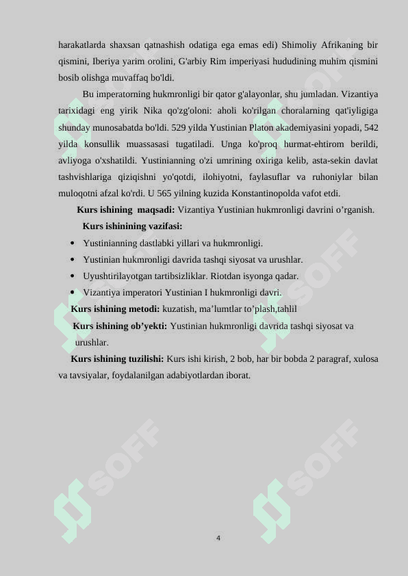 VIZANTIYA YUSTINIAN HUKMRONLIGI DAVRIDA 4