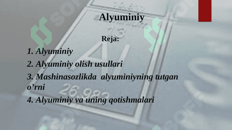 Alyuminiy 2