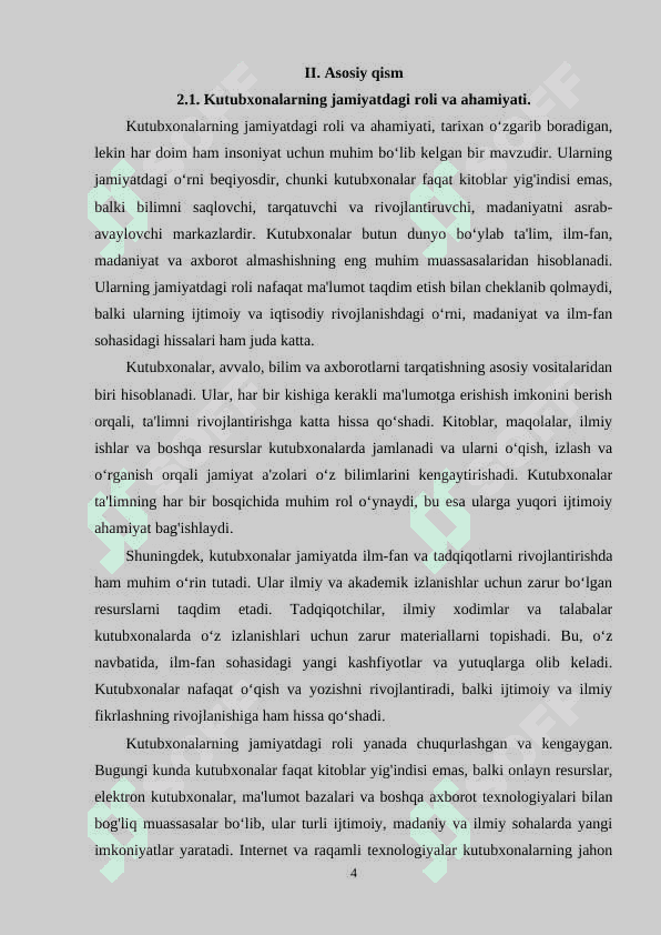 Kutubxona faoliyati 4