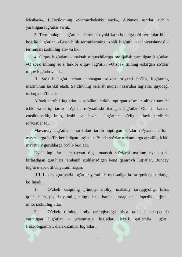 LUGʻAT BILAN ISHLASH TAMOYILLARI 7
