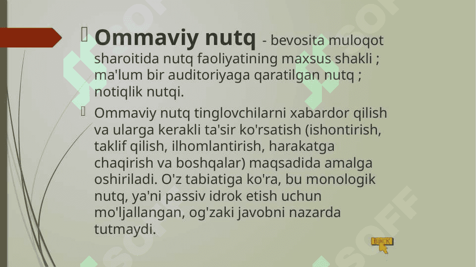 Ommaviy ma'ruzalar notiqlik turlari 3