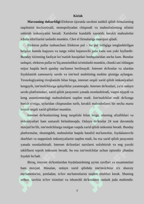 INTERNET DO'KONLAR VA ULARDAN FOYDALANISH 2