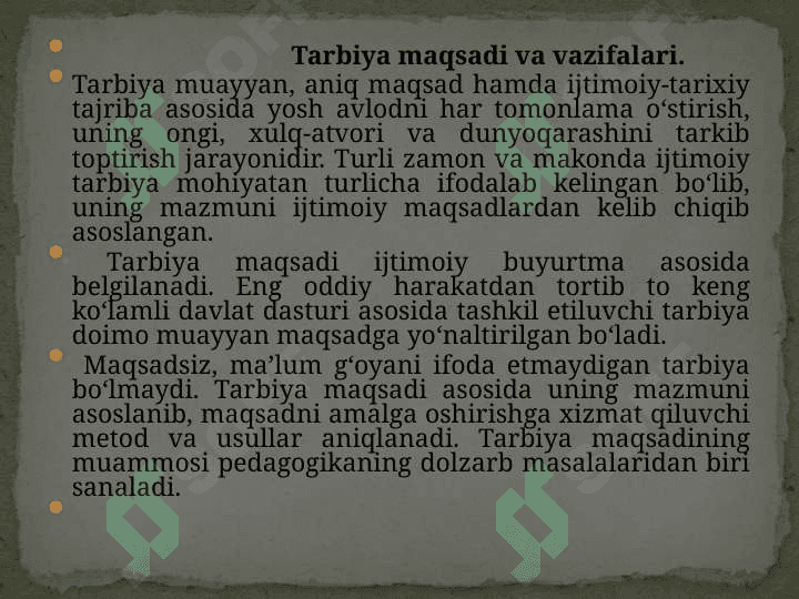 Barkamol avlodni tarbiyalashda pedagogik ta’lim 7