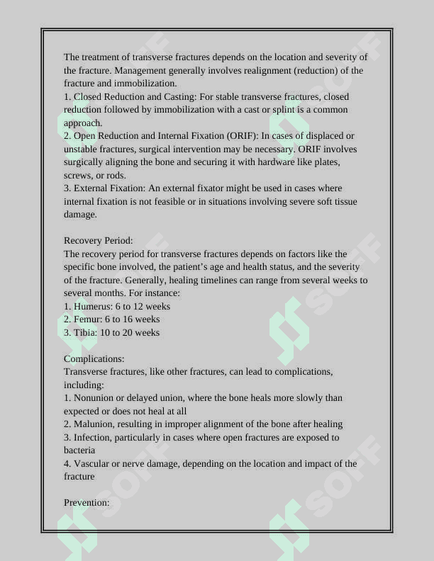 BONES. TYPES OF BONE FRACTURES 4