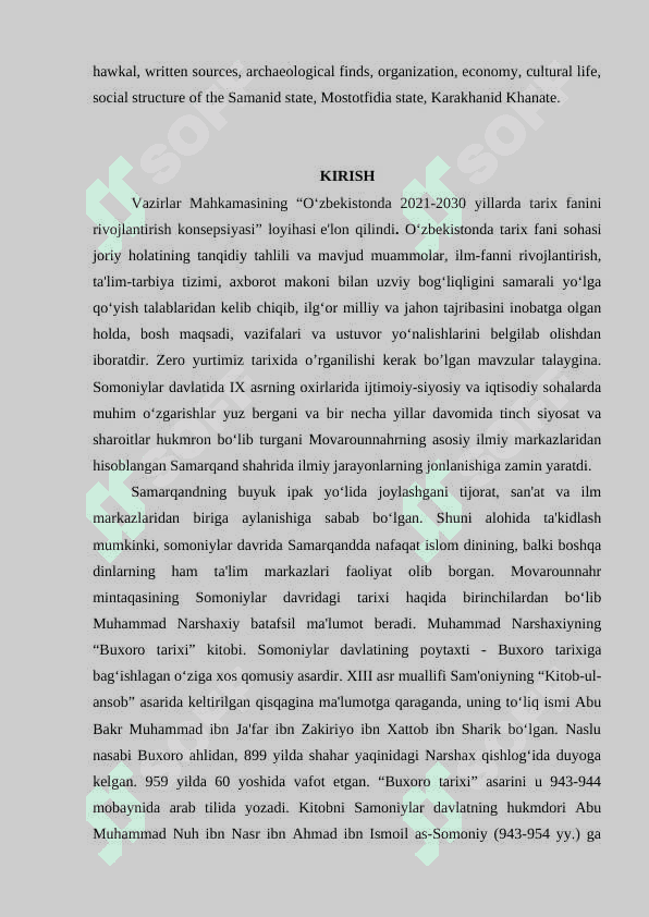 Somoniylar davlati tarixiy geografiyasi 3