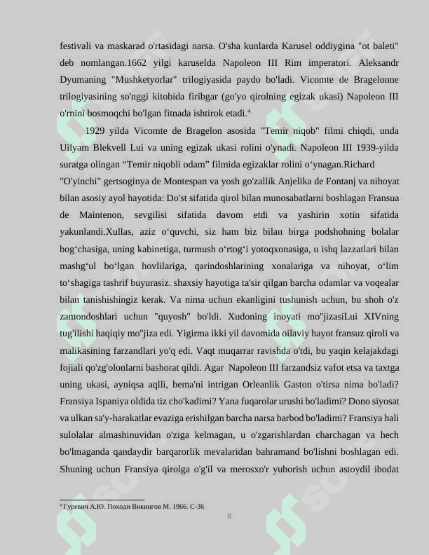 NAPOLEON III NING ICHKI VA TASHQI SIYOSATI 8