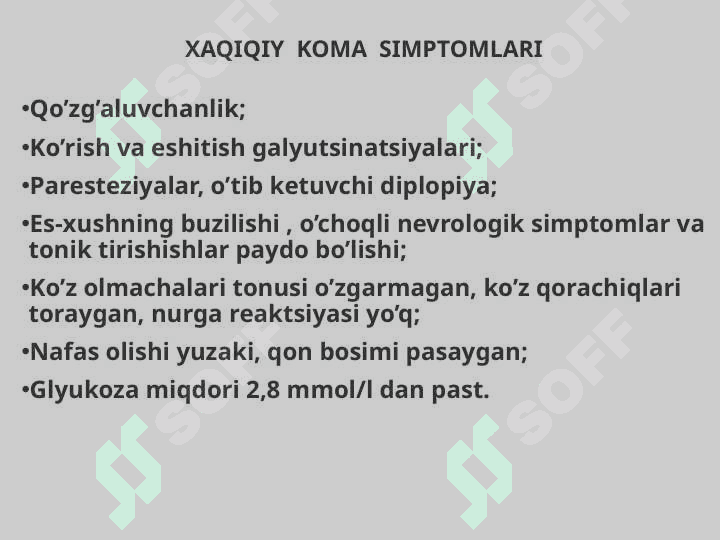Diabetik komalar haqida 6