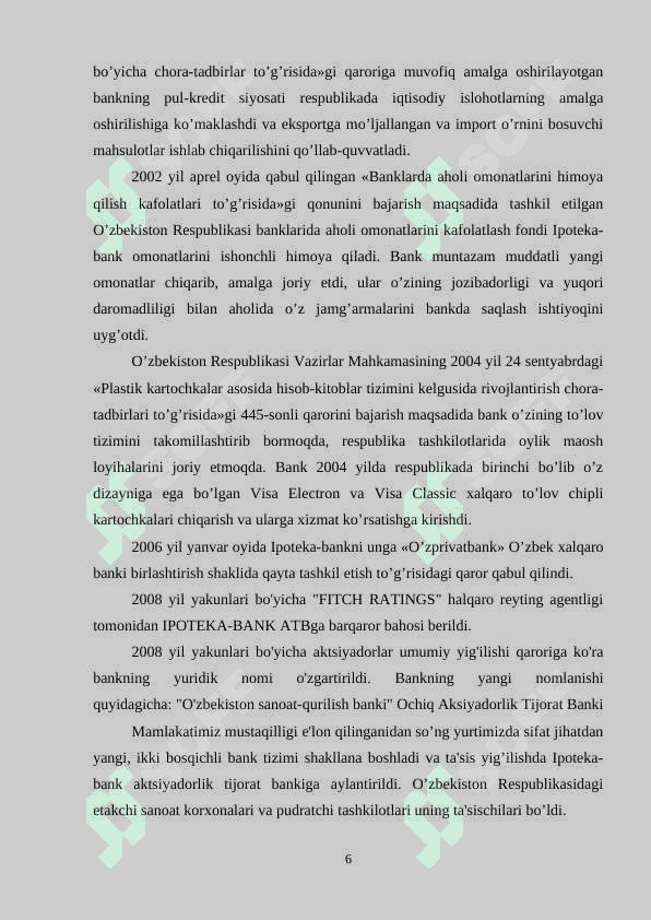 Ipoteka bank hisobot 6
