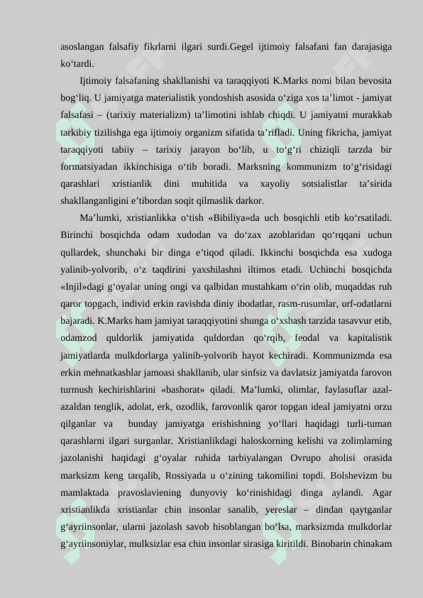 XIX asrda ijtimoiy falsafa 4