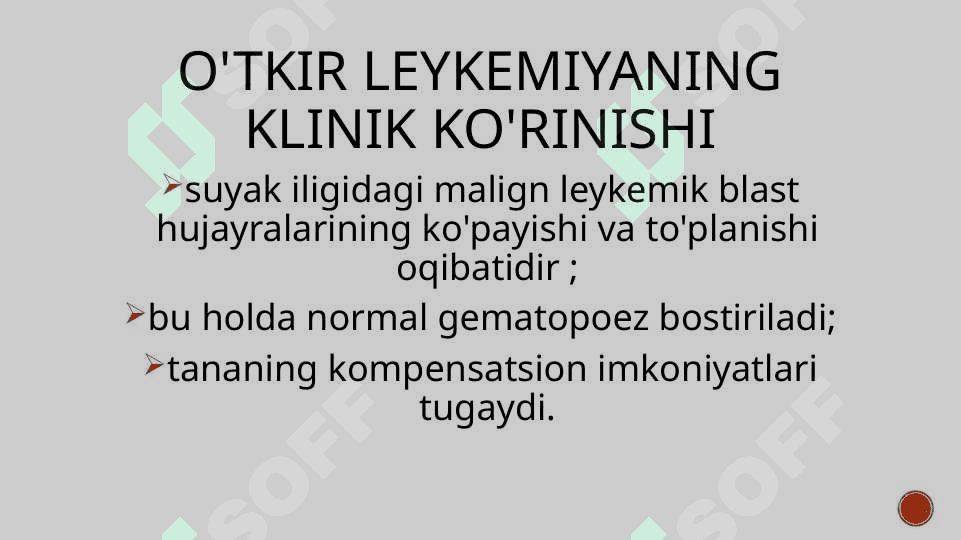 O'tkir leykemiya 7