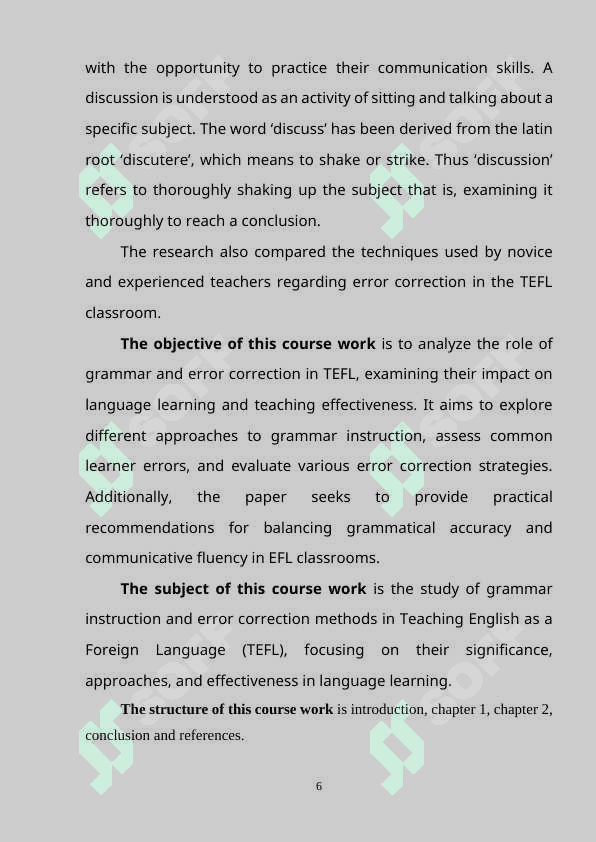 THE ROLE OF ERROR IN TEFL 5