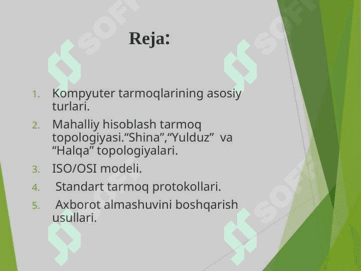 Kompyuter tarmoqlarining asosiy turlari 2