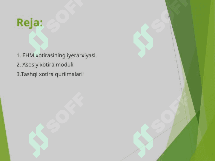 Xotira qurilmalari 2