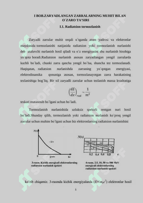 ELEKTRONLARNING RADIATSION TORMOZLANISHI 5
