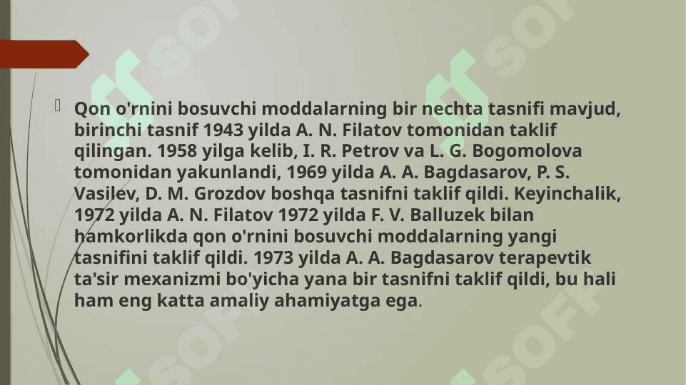 QON O'RNINI BOSUVCHI  SUYUQLIKLAR 2