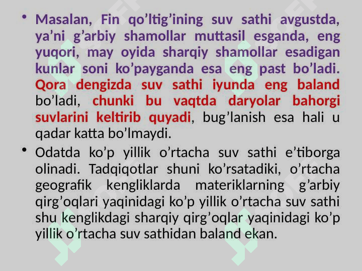 Okeanlar tabiiy geografiyasi 8