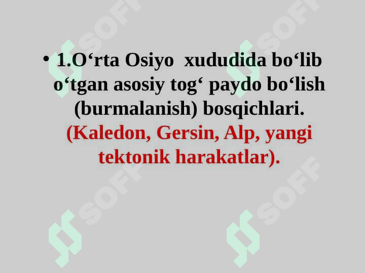 O‘rta Osiyoning tektonikasi va seysmikligi 3