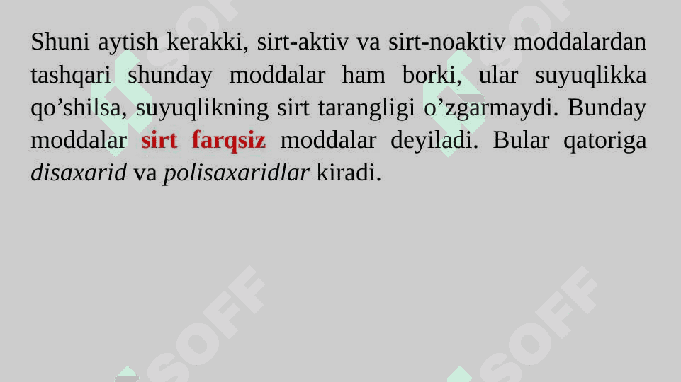 Suyuqlik sirtidagi adsorbsiya. lonlar adsorbsiyasi. Ionitlar 7