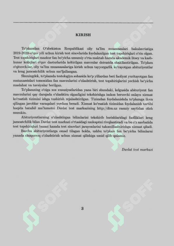 MATEMATIKA DTM-2019 ORIGINAL BAZASI 3