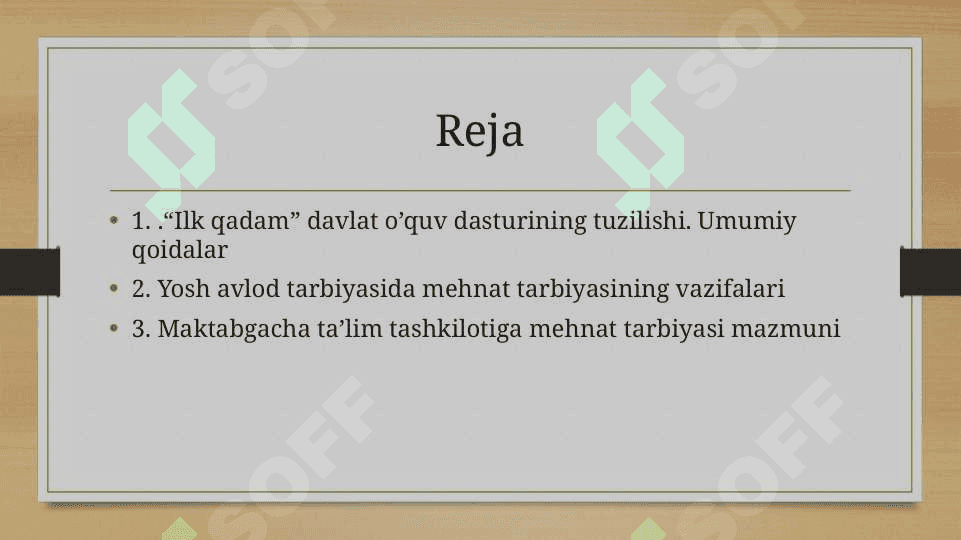 Ilk qadam davlat dasturi 2