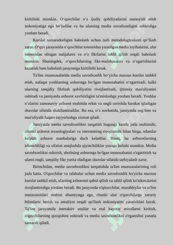Medialarning ijtimoiy mazmuni 3