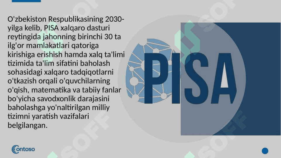 piSa o'quv dasturi 3