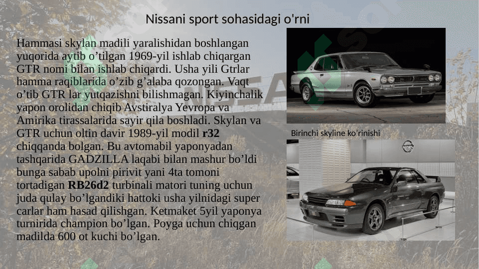 NISSAN 8