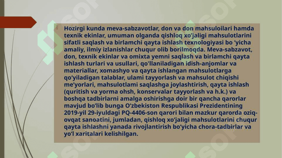 mahsulotlarni qurutish 2
