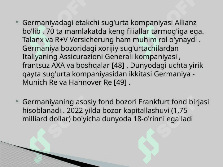 GERMANIYA MOLIYA VA SOLIQ TIZIMI 6